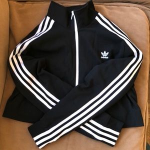Adidas Full Zip Lined Jacket/ Sweatshirt Size L